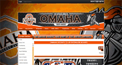 Desktop Screenshot of omahahockey.net